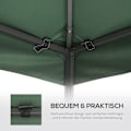 Miniatyrbild 6 av 10: Pavilion Takbyte Polyester 3X3M Kolgrå Vattenavvisande För Metall & Trädgård Gazebo
