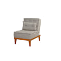Miniatyrbillede 2 af 6: Wing Chair Fuoco Berjer - Creme