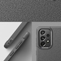 Miniatyrbillede 3 af 9: Holdbart og fleksibelt etui og cover til Galaxy A73 Onyx grå