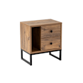 Miniatyrbillede 6 af 8: Natbord Glimmer - Atlantic Pine, Sort