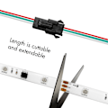 Miniatyrbillede 9 af 9: Smart Digital RGB LED strip adresserbar 400 lm 5m LED WiFi Tuya
