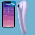 Pikkukuva 5 / 8: Satisfyer - Dual Pleasure Air Pulse Vibrator Mauve