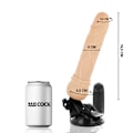 Miniatyrbild 1 av 7: Basecock - Realistic Vibrator Remote Control Flesh 19,5 Cm -O- 4 Cm