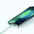 Pikkukuva 7 / 9: iPhone Multi-Color Series USB-A kaapeli - Lightning 3A 1m musta