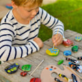 Miniatyrbild 3 av 6: Mörkgrå stenar för målning