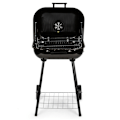 Miniatyrbillede 8 af 10: Havegrill med hængslet låg + hjul