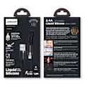 Miniatyrbillede 4 af 9: iPhone USB - Lightning kabel 2,4A 1,2m sort