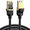 Pikkukuva 1 / 8: STP RJ45 Cat 7 patch johto verkkokaapeli 15m musta