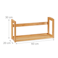 Miniatyrbillede 4 af 9: DIY stabelbar hylde i bambus
