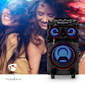 Miniatyrbillede 2 af 9: Bluetooth® Party Speaker | Maksimal batteritid: 6.5 timer | 120 W | Bærehåndtag | Fest lys | Equalizer | Sort
