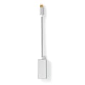 Miniatyrbillede 1 af 6: USB-C™ Adapter | USB 3.2 Gen 1 | USB-C™ Han | Mini DisplayPort Hunstik | 0.20 m | Runde | Guldplateret | Flettet / Nylon | Sølv | Cover Window Box