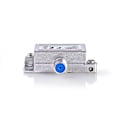 Miniatyrbillede 3 af 4: Satellit Splitter | 5 - 2400 MHz | 6.5 dB | Antal input: 1 | Antal output: 2 | Impedans: 75 Ohm | Zinc | Sølv