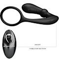 Miniatyrbillede 7 af 8: Pretty Love - Warren Black Anal Ring & Vibrator