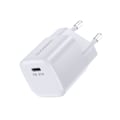 Miniatyrbillede 1 af 7: GaN USB-C PD 30W vægoplader hvid
