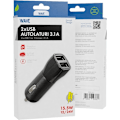 Pikkukuva 2 / 2: Wave autolaturi, kahdella USB-liittimellä, 3.1 A