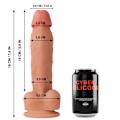 Miniatyrbillede 3 af 8: Cyber ​​Silicock - Oliver Ultra Realistic Soft Flydende Silikone 19 Cm -O- 3,9 Cm