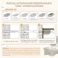 Miniatyrbild 7 av 10: Kattklätterväggsset, 8 delar kattmöbel med skrapstolpar, sittpinnar, skrapbräda, katttrappa, sisal, brun
