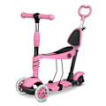 Miniatyrbild 2 av 9: Trehjulig Sparkcykel Ricokids Todi - Rosa