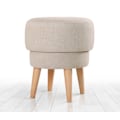 Miniatyrbillede 2 af 2: Puf Veccio - Beige