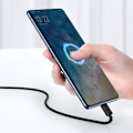 Pikkukuva 7 / 9: Erinomainen kaapeli microUSB USB-kaapeli nopeaan lataukseen 2A 1m musta