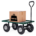 Miniatyrbillede 6 af 8: Havetransportvogn, 200 kg, åbne sidepaneler, store oppustelige hjul, MultiGarden