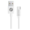 USB-A till USB-C Kabel 2m Vit