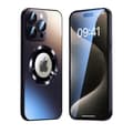 Magnetfodral iPhone 16 Pro med linsskydd och logotypvy - Svart