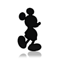 Miniatyrbillede 8 af 9: Dekorativ Led Belysning Mickey Mouse - Blå