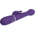 Miniatyrbillede 7 af 11: Pretty Love - Dejon Rabbit Vibrator 3 I 1 Multifunktion Lilla