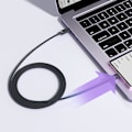 Miniatyrbillede 7 af 9: USB-C - USB-C kabel 100W 1,2m sort