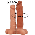Miniatyrbillede 1 af 10: Virilxl - Liquid Silicone V5 Brown Penis Extension