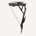 Miniatyrbillede 6 af 9: Motoriseret tv-loftmontering | 23 - 65 " | Maksimal vægt: 30 kg | Kan drejes | Vipbar | Minimum loftafstand: 140 mm | Fjernstyret | Stål | Sort