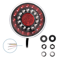 Miniatyrbillede 3 af 5: Baglygte 12/24V 4 funktioner 125mm LED