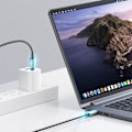 Miniatyrbillede 7 af 8: Flettet kabel til iPhone USB-C - Lightning PD 20W 1,2m sort