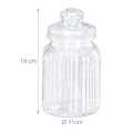 Pikkukuva 4 / 7: Lasipurkit 6 kpl 1000 ml