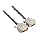 Pikkukuva 2 / 3: DVI Kaapeli DVI-D 24 + 1-Pin Uros - DVI-D 24 + 1-Pin Uros 2.00 m Sininen