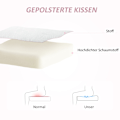 Miniatyrbillede 5 af 10: Kontorstol, skrivebordsstol med kaninører, højdejusterbar kosmetikstol med fløjlslook, drejestol, make-up stol til soveværelse, hvid Aosom
