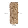 Pikkukuva 4 / 7: Juuttikaapeli 4 mm x 45 m 2 kappaletta