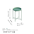Miniatyrbillede 6 af 6: Sofabord Shb-007-D