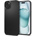 Miniatyrbillede 1 af 9: Beskyttelsescover til iPhone 15 Thin Fit, sort