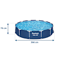 Miniatyrbillede 10 af 11: Ramme havepool 366 x 76 cm 16 i 1 Bestway 56681