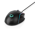 Miniatyrbillede 7 af 9: Gaming Mouse | Kabel | 800 / 1200 / 2400 / 3200 / 4800 / 7200 dpi | Justerbar DPI | Antal knapper: 6 | Højrehåndet | 1.50 m | LED
