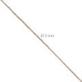 Pikkukuva 5 / 7: Juuttikaapeli 3 mm x 300 m 2 kappaletta