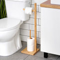 Pikkukuva 2 / 8: Puinen wc-paperiteline 70 cm