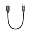 Miniatyrbild 1 av 2: USB-C till Lightning Kabel 30cm Svart