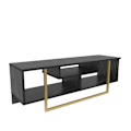 Miniatyrbillede 5 af 7: TV Stand Asal 120 - Sort, Guld
