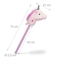 Miniatyrbillede 4 af 9: Hobby Horse Unicorn med lyd