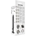 Miniatyrbillede 7 af 7: Basecock - Realistisk Vibrator Fjernbetjening Sort 20 Cm -O- 4 Cm