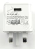 Samsung SM-A035G Galaxy A03 Adapter UK Typ USB (EP-TA50UWE) (Vit