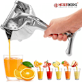 Miniatyrbillede 3 af 5: Herzberg HG-8108: Manuel citronpresser i aluminium